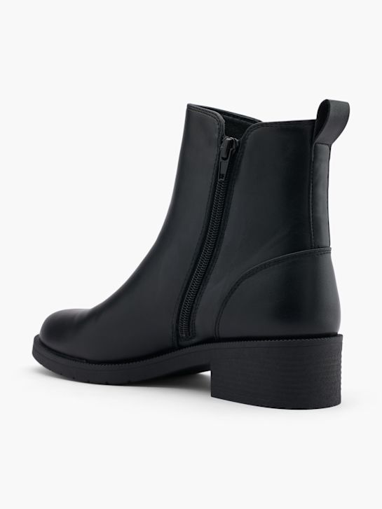 graceland klasický kotník boot Černá deichmann