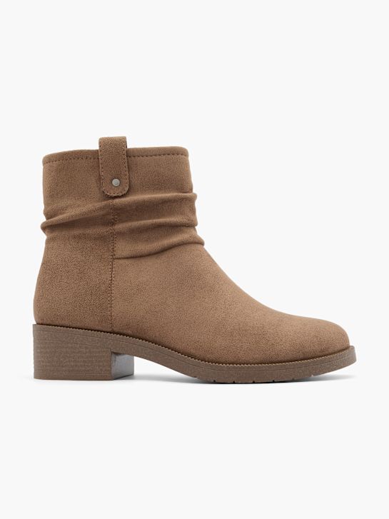 graceland klasický kotník boot hnědá deichmann
