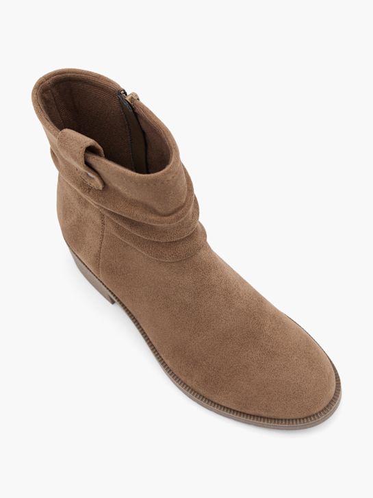 graceland klasický kotník boot hnědá deichmann