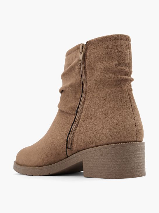 graceland klasický kotník boot hnědá deichmann