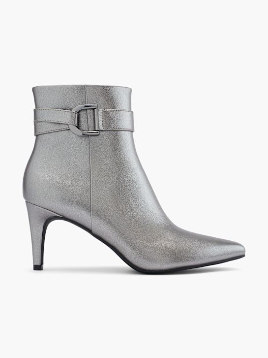 molo klasický kotník boot stříbrná deichmann