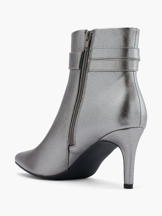 molo klasický kotník boot stříbrná deichmann
