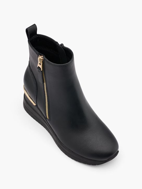 graceland klasický kotník boot Černá deichmann