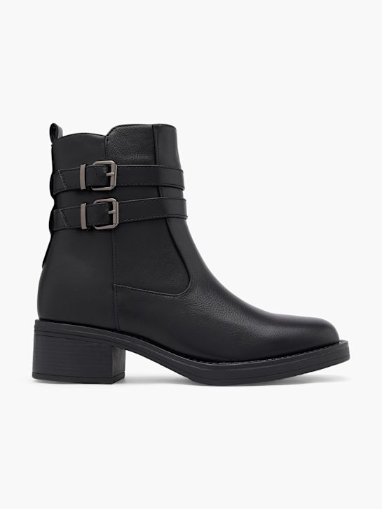 graceland klasický kotník boot Černá deichmann