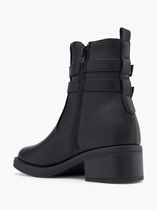 graceland klasický kotník boot Černá deichmann