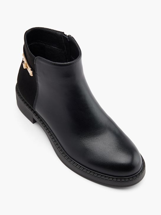 graceland klasický kotník boot Černá deichmann
