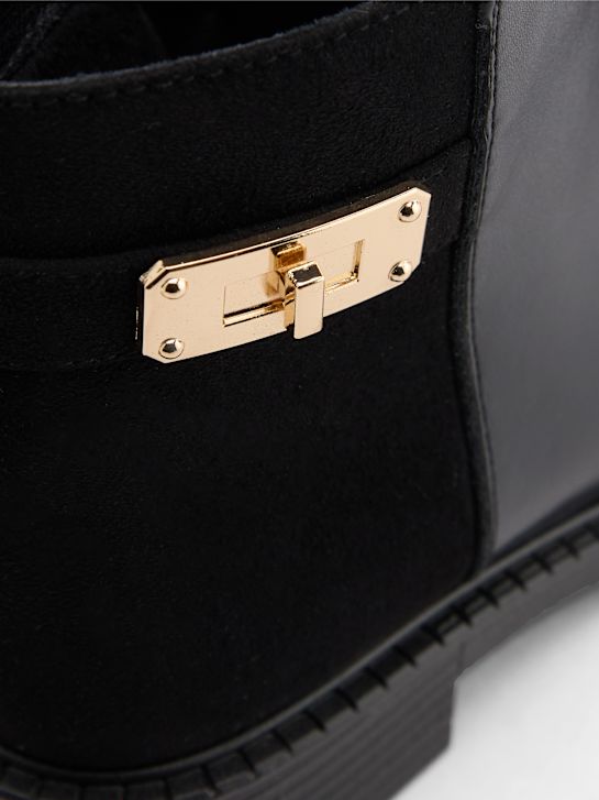 graceland klasický kotník boot Černá deichmann