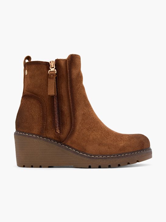 graceland klasický kotník boot hnědá deichmann