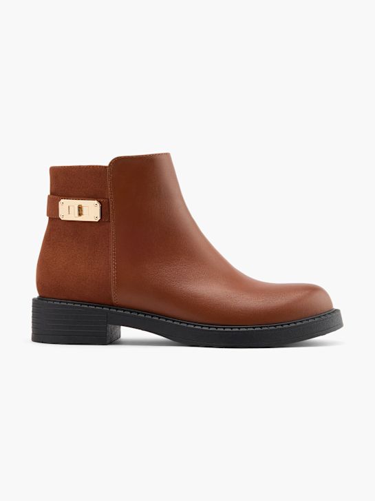 graceland klasický kotník boot koňak deichmann