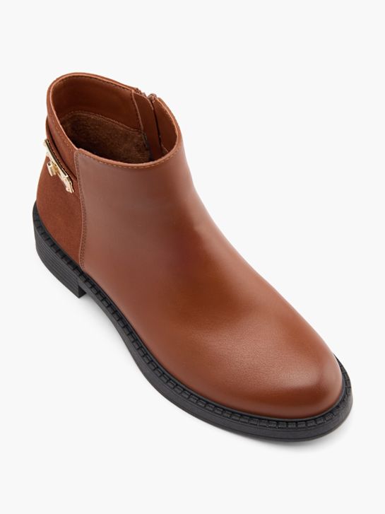 graceland klasický kotník boot koňak deichmann