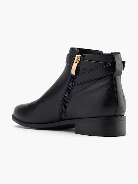 graceland klasický kotník boot Černá deichmann