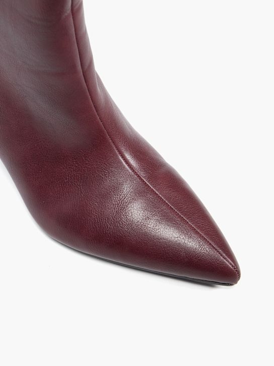 molo kolena vysoké boot vínová deichmann