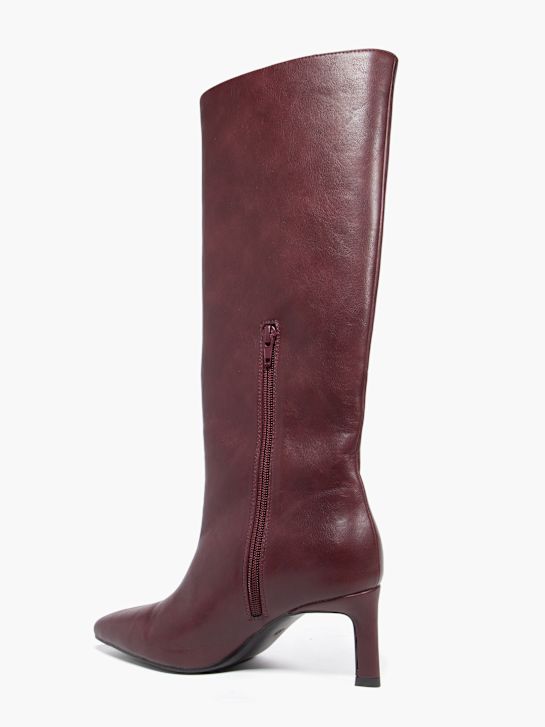 molo kolena vysoké boot vínová deichmann