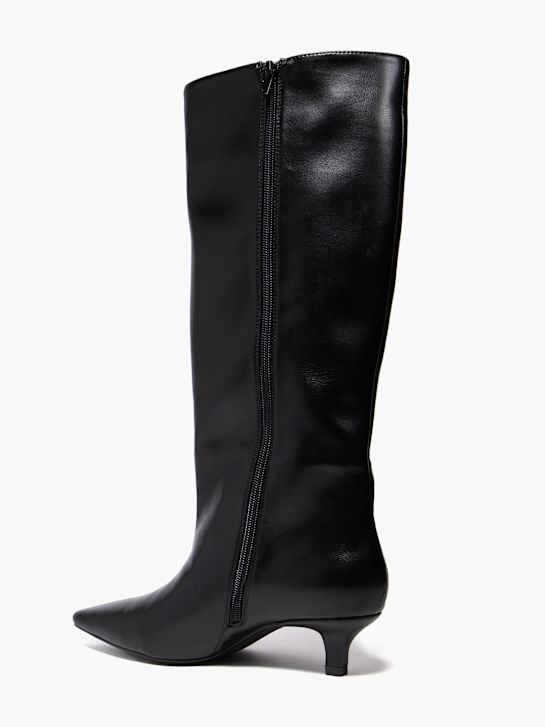 molo kolena vysoké boot Černá deichmann