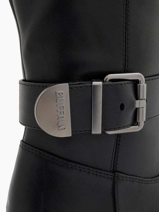 buffalo kolena vysoké boot Černá deichmann