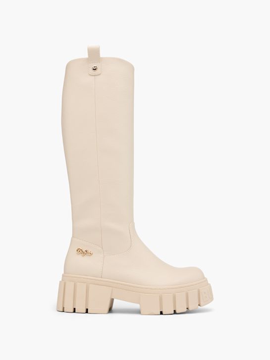 buffalo kolena vysoké boot beige deichmann