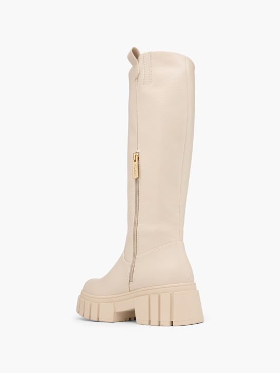 buffalo kolena vysoké boot beige deichmann