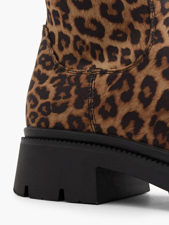 molo kolena vysoké boot hnědá deichmann