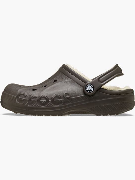 crocs baya lined clog olivový deichmann