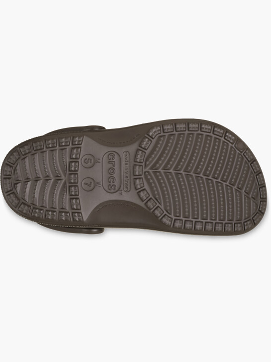 crocs baya lined clog olivový deichmann