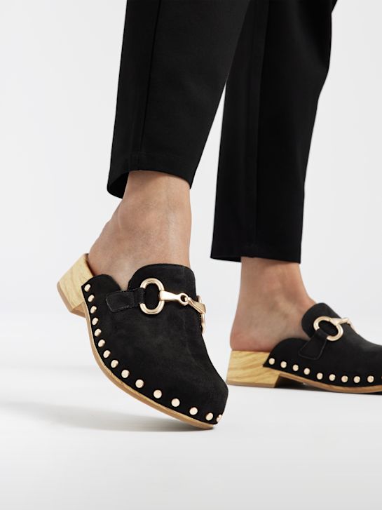 molo clog black deichmann