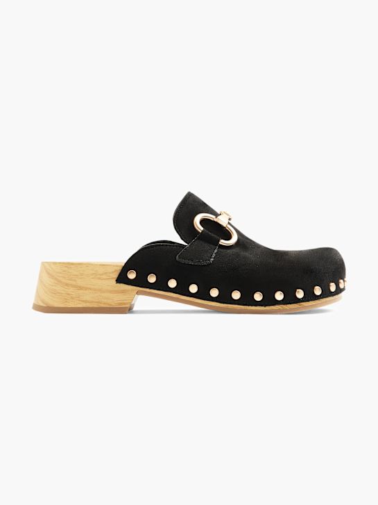 molo clog black deichmann