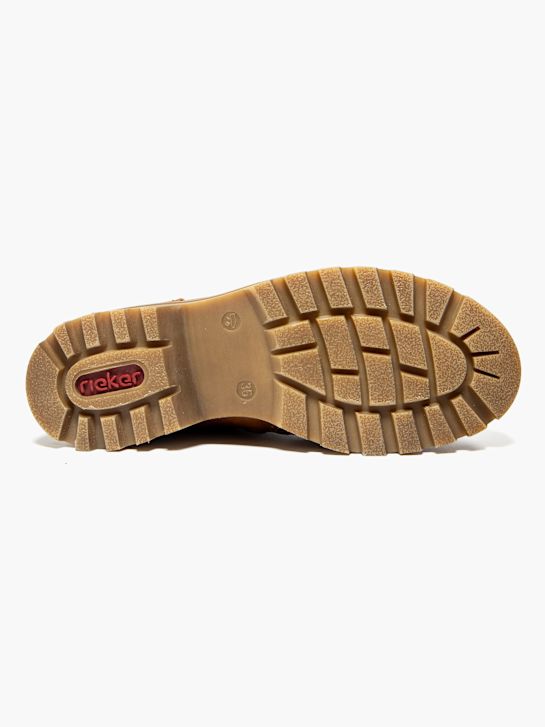 rieker krajka-up boot hnědá deichmann