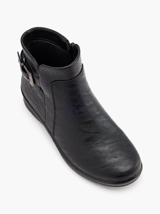 easy street boot Černá deichmann