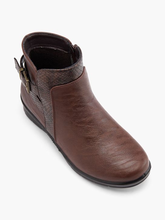 easy street boot hnědá deichmann