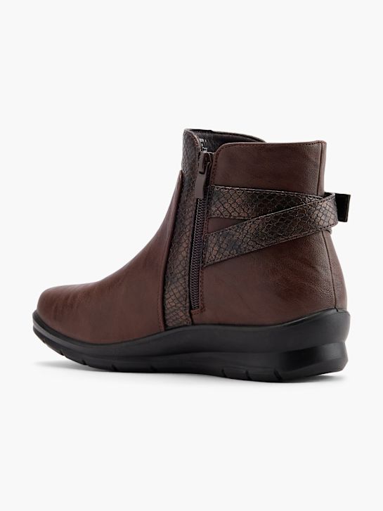 easy street boot hnědá deichmann
