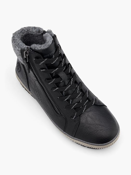 easy street krajka-up boot Černá deichmann