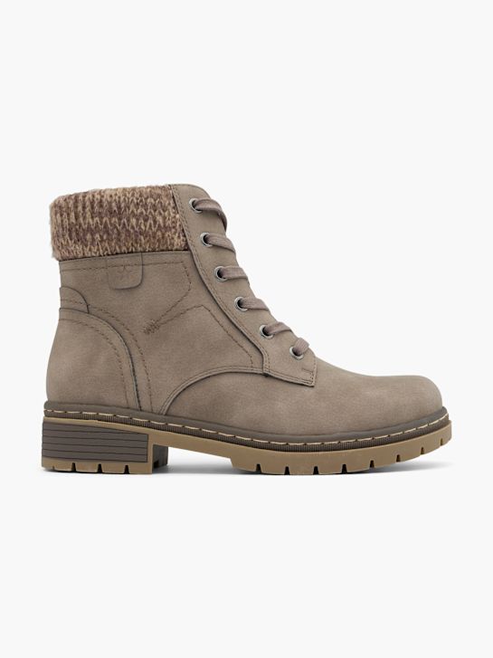 easy street krajka-up boot taupe deichmann