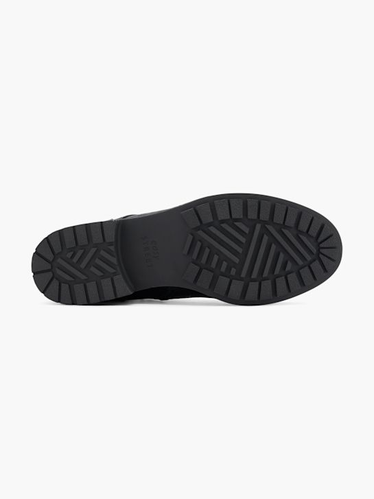 easy street krajka-up boot Černá deichmann
