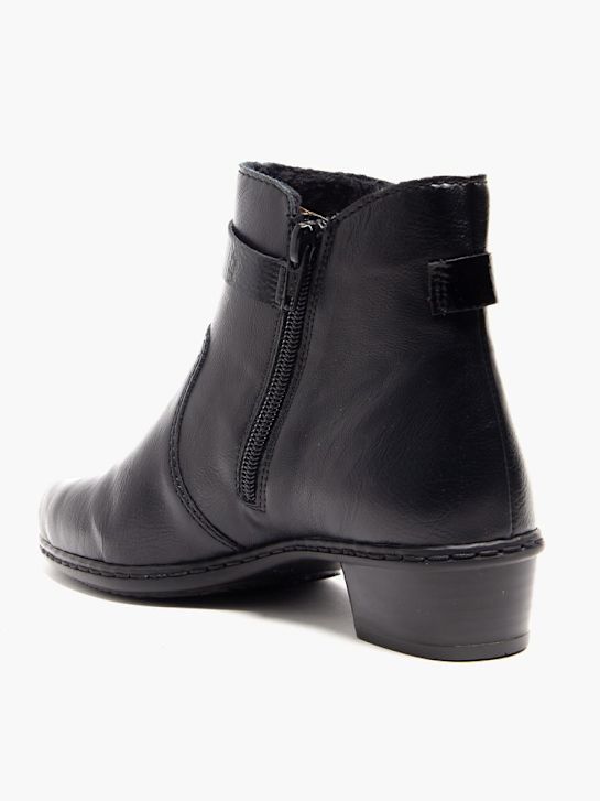 rieker klasický kotník boot Černá deichmann