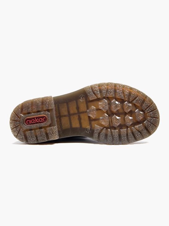 rieker šněrovací bota zelená deichmann