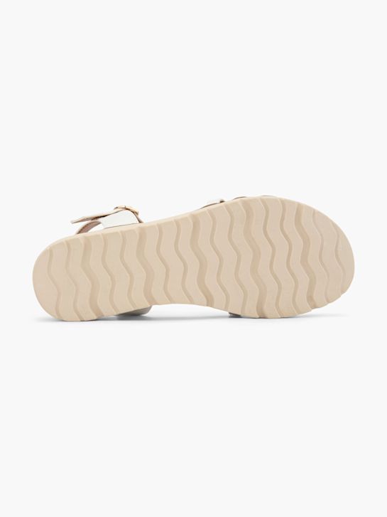 easy street podpatku sandál bílá deichmann