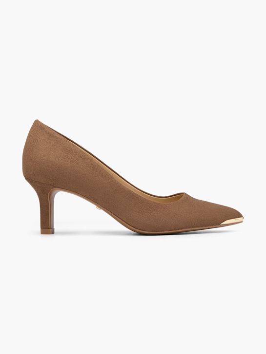 esprit pata hnědá deichmann