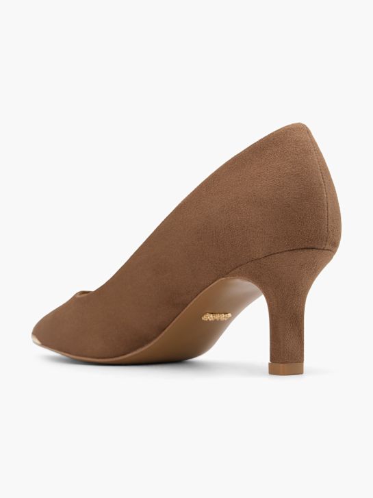 esprit pata hnědá deichmann
