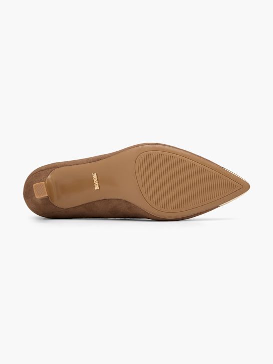 esprit pata hnědá deichmann