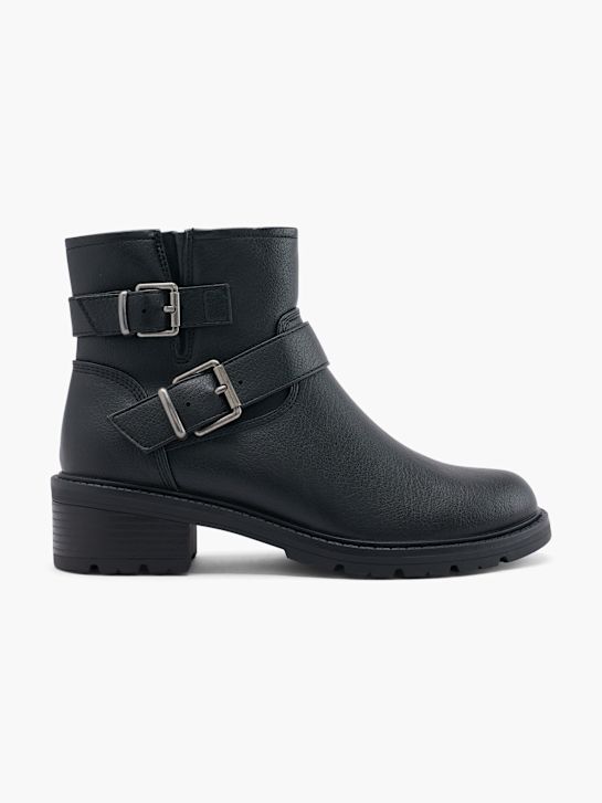 graceland biker boot Černá deichmann