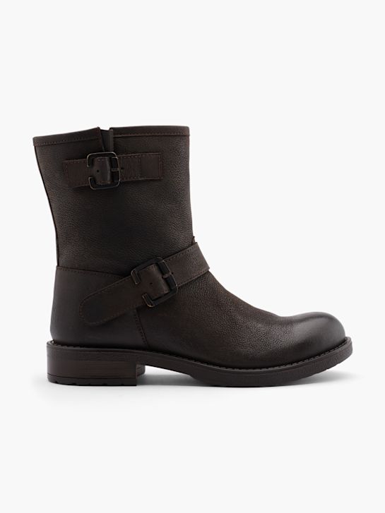 5th avenue biker boot hnědá deichmann