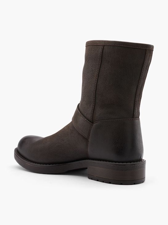 5th avenue biker boot hnědá deichmann