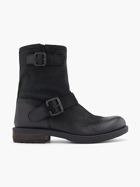 5th avenue biker boot Černá deichmann