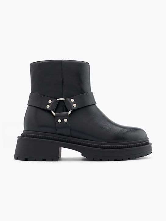 graceland biker boot Černá deichmann