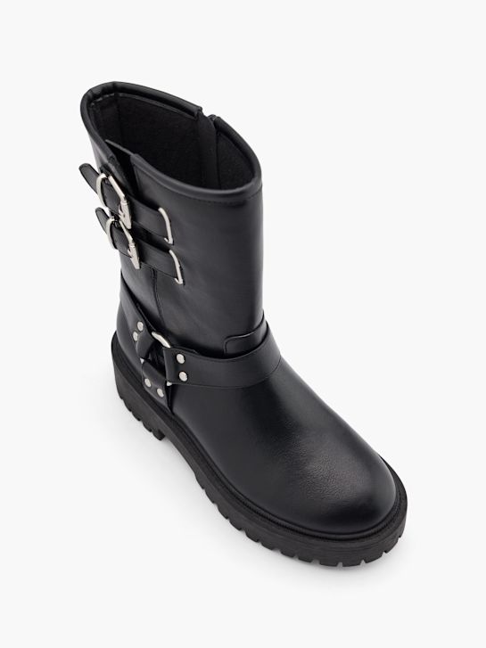 molo biker boot Černá deichmann