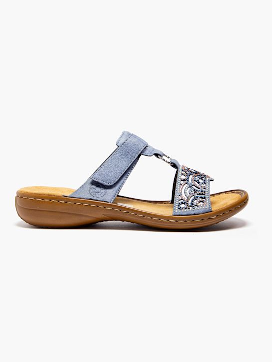 rieker sandály modrá deichmann