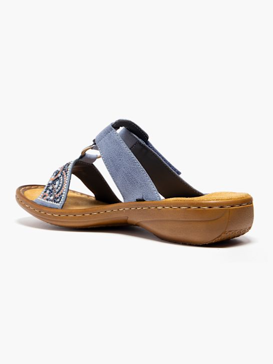 rieker sandály modrá deichmann