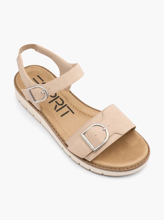 esprit sandály beige deichmann