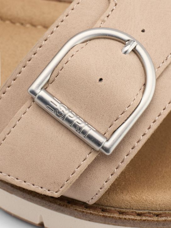 esprit sandály beige deichmann