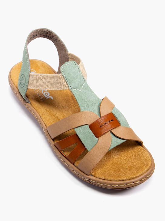 rieker sandály beige deichmann